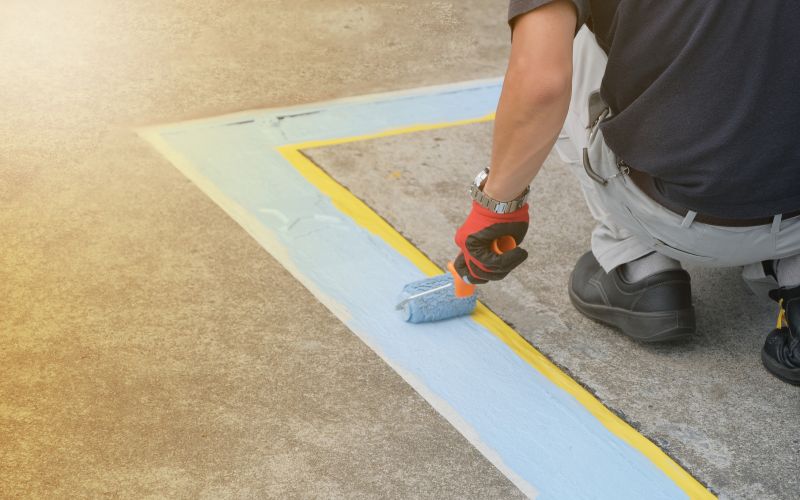 Concrete Floor Painting