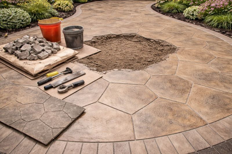 Decorative Concrete Repair in Summerville, SC